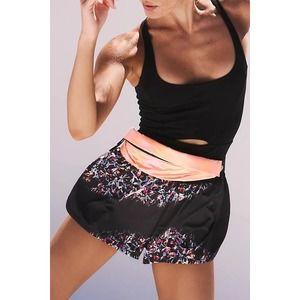 Free People Slim Fold Runner Bag Pink Iridescent NWOT